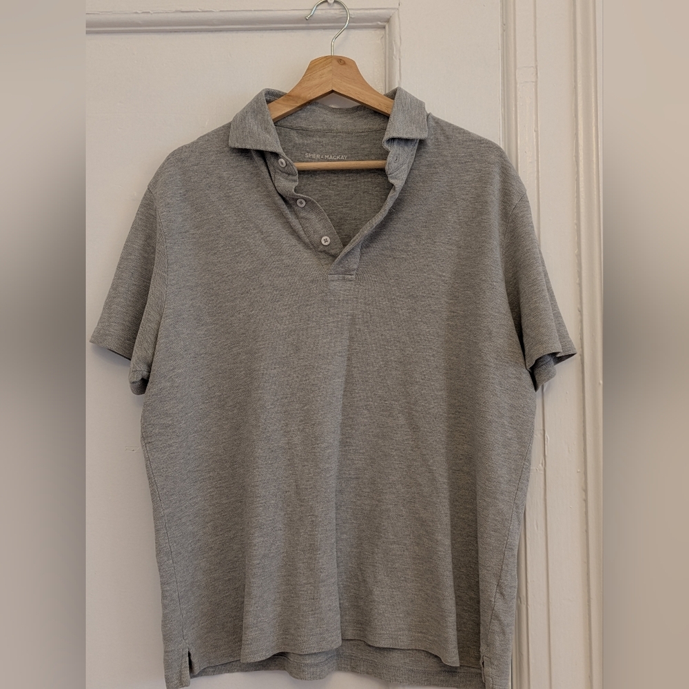 Spier & Mackay Gray Polo Shirt
